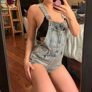 Denim Overalls